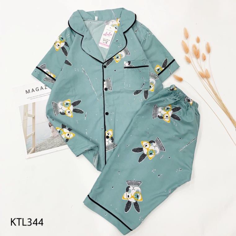 ( SIZE TỪ 45-65KG)ĐỒ BỘ MẶC NHÀ KATE THÁI, ĐỒ BỘ PIJAMA, BỘ LỬNG SANG CHẢNH THỜI TRANG new