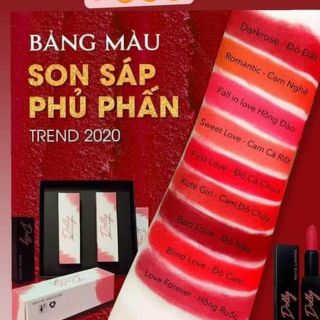 💋COMBO 2 THỎI SON SÁP DOLLY PHỦ PHẤN QUYỀN LỰC 2020💋💋