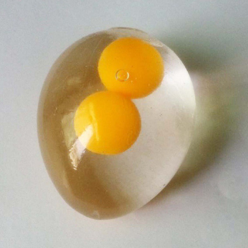 GUDETAMA SQUIShY trứng bóp trút giận 1 lòng/2 lòng cực đáng yêu mochi slime