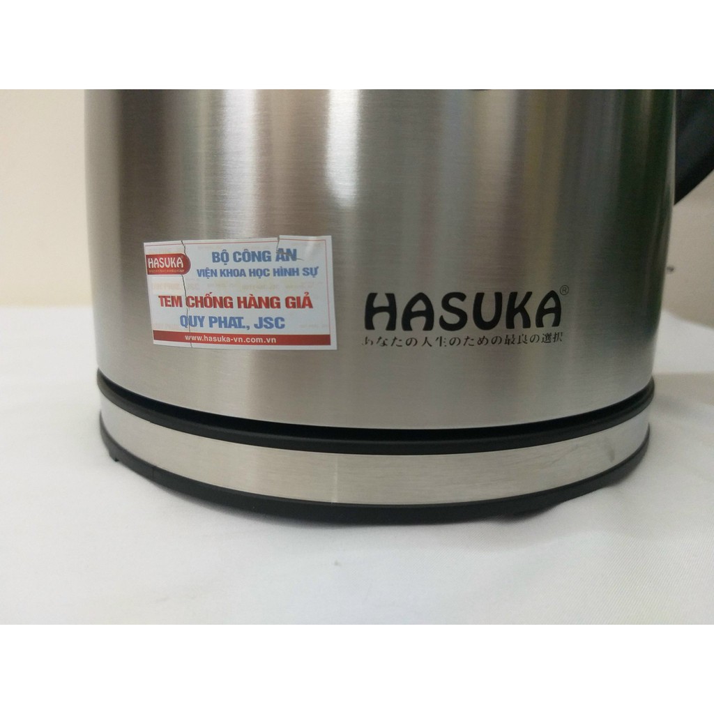 [Mã ELHADEV giảm 4% đơn 300K] Ấm siêu tốc Hasuka HSK-177 - Chính Hãng