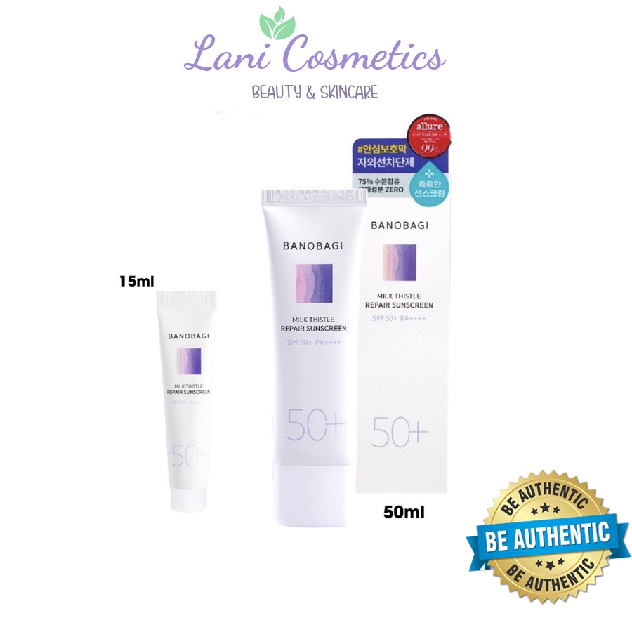 Kem chống nắng Banobagi Milk Thistle Repair Sunscreen 50ml SPF 50+ PA+++