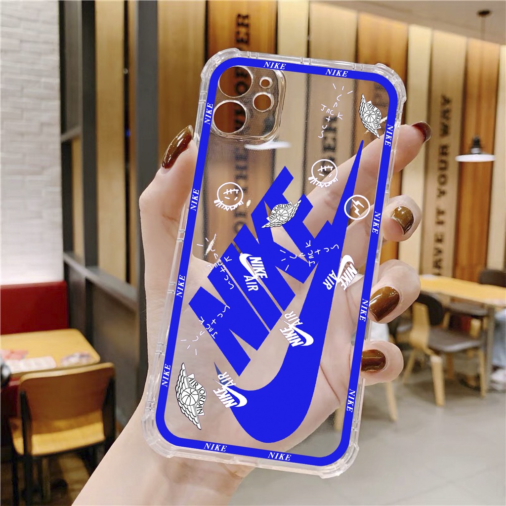 Ốp lưng iphone n.i.k.e trong viền vuông chống sốc case 14plus 14 pro max 13 12 promax 11 mini 6 6s 7 8 plus x xr xs Se