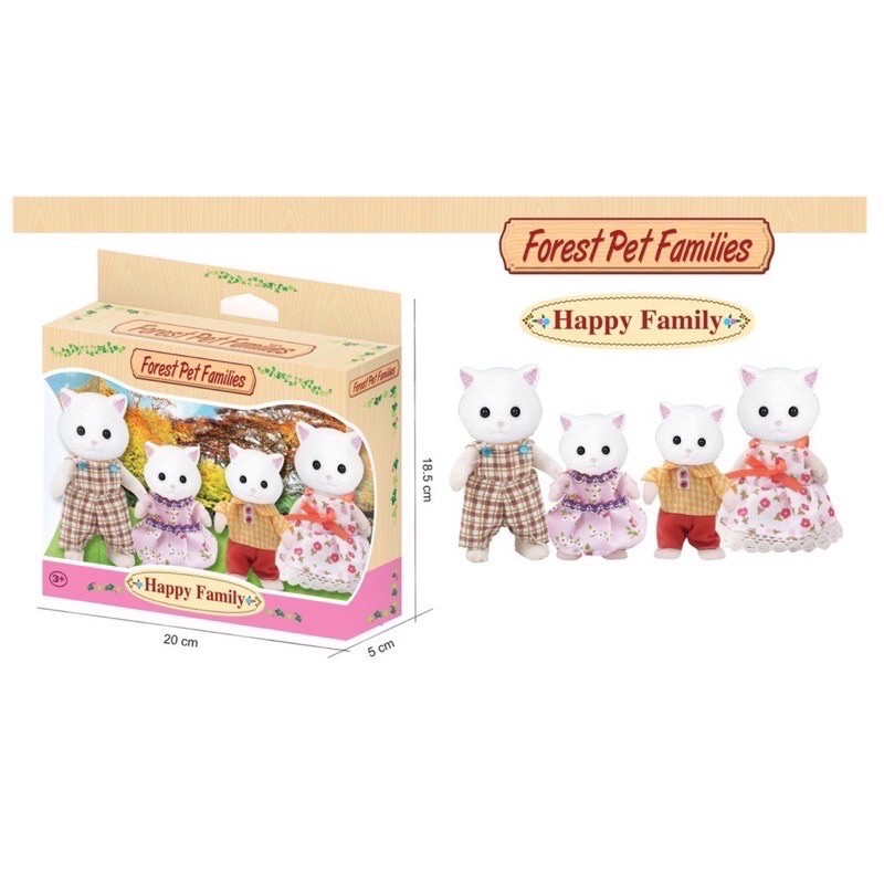 Hộp Đồ Chơi Gia Đình Nhà Thỏ & HAPPY FAMILY NO.20026