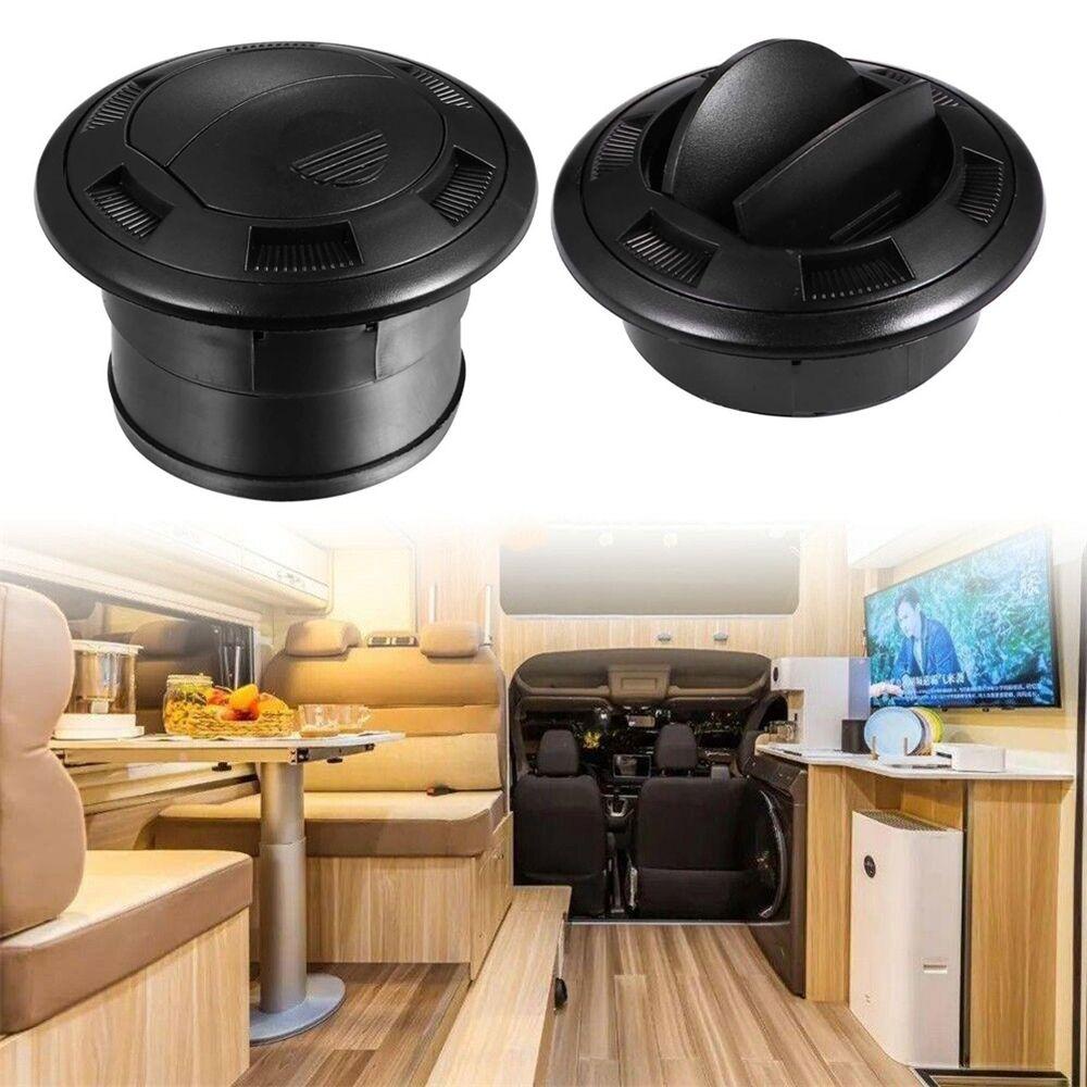 WATTLE A / C Vỏ Bọc Lỗ Thông Gió Bằng Nhựa Hình Tròn Thông Gió Phổ Biến Cho Xe RV