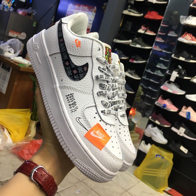 Giày thể thao Sneaker  air force  just do it mẫu mới nhất ( có video + tặng móc khóa )