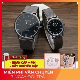 AE22 Đồng hồ đôi bạn nam nữ, đồng hồ đeo tay giới tính trang điểm Kevin - Bảo Bảo thumbnail