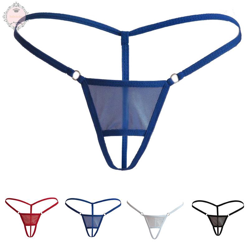 Quần lót lọt khe thoáng khí kiểu dáng quyến rũ thời trang cho nam