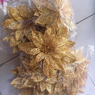 Hoa lưới cánh dày rời to làm oản ( Giá 10 bông)