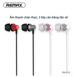 Tai nghe Remax RM-512 chính hãng - Tai nghe chính hãng remax