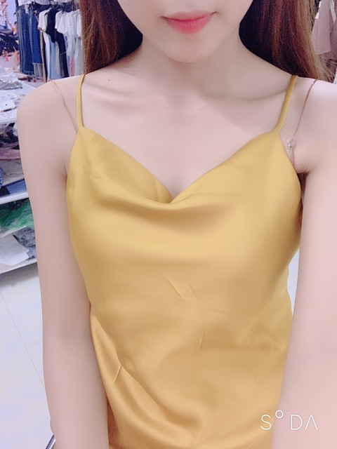 Váy lụa bóng 2S