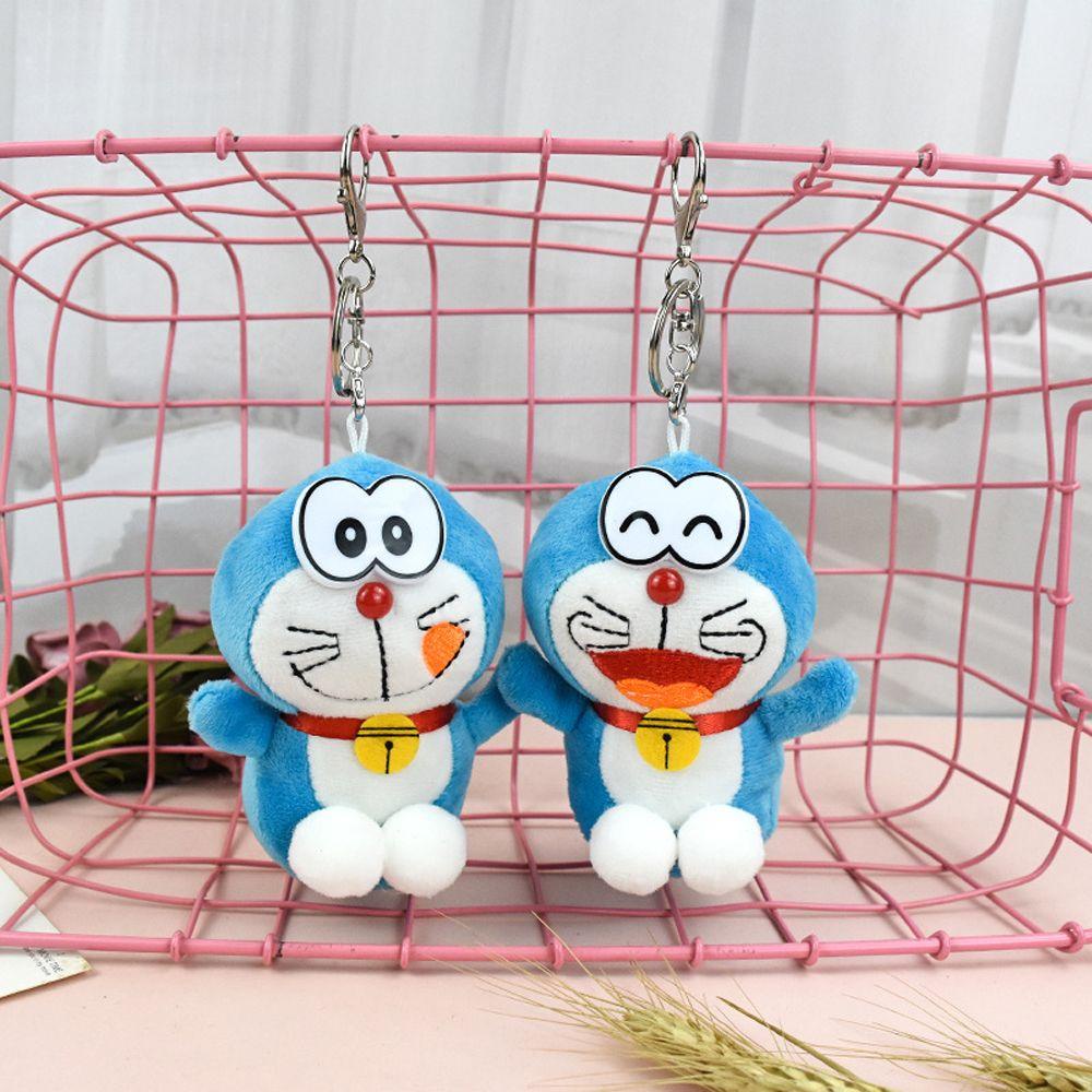 PATRICIA Móc Khóa Hình Doraemon Nhồi Bông Đáng Yêu