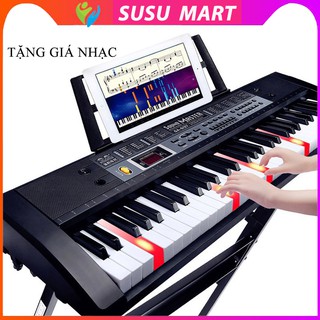 Đàn piano điện tử Đàn organ Electronic Keyboard Đàn 61 phím Đàn điện cho người mới học đàn