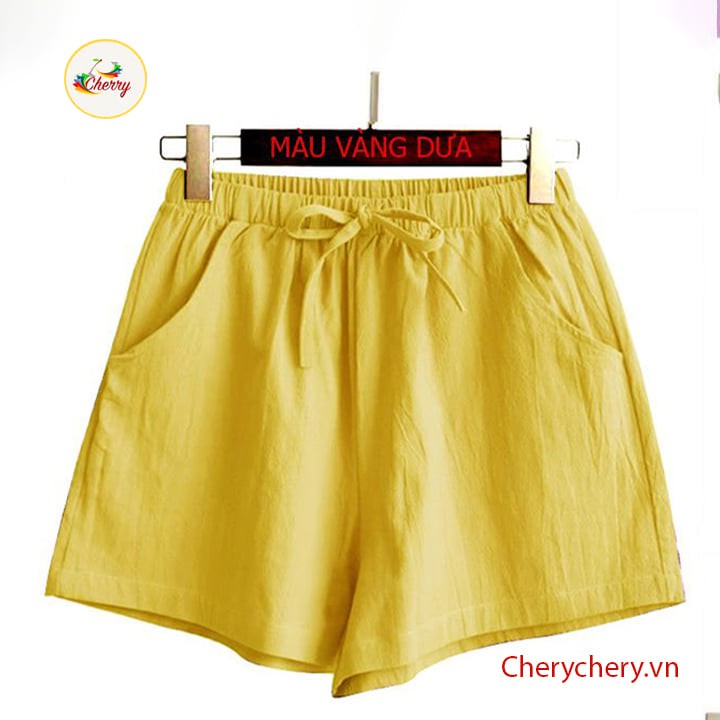 Quần Short nữ ( QUẦN SHORT THUN COTTON ỐNG RỘNG ) | BigBuy360 - bigbuy360.vn
