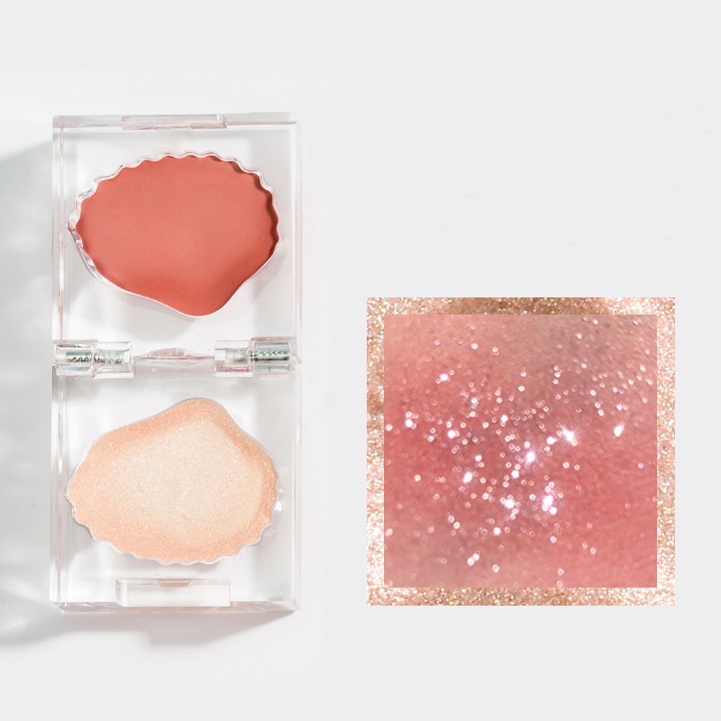 Phấn má hồng bắt sáng dạng viên đá nhỏ phong cách mới tinh tế | BigBuy360 - bigbuy360.vn