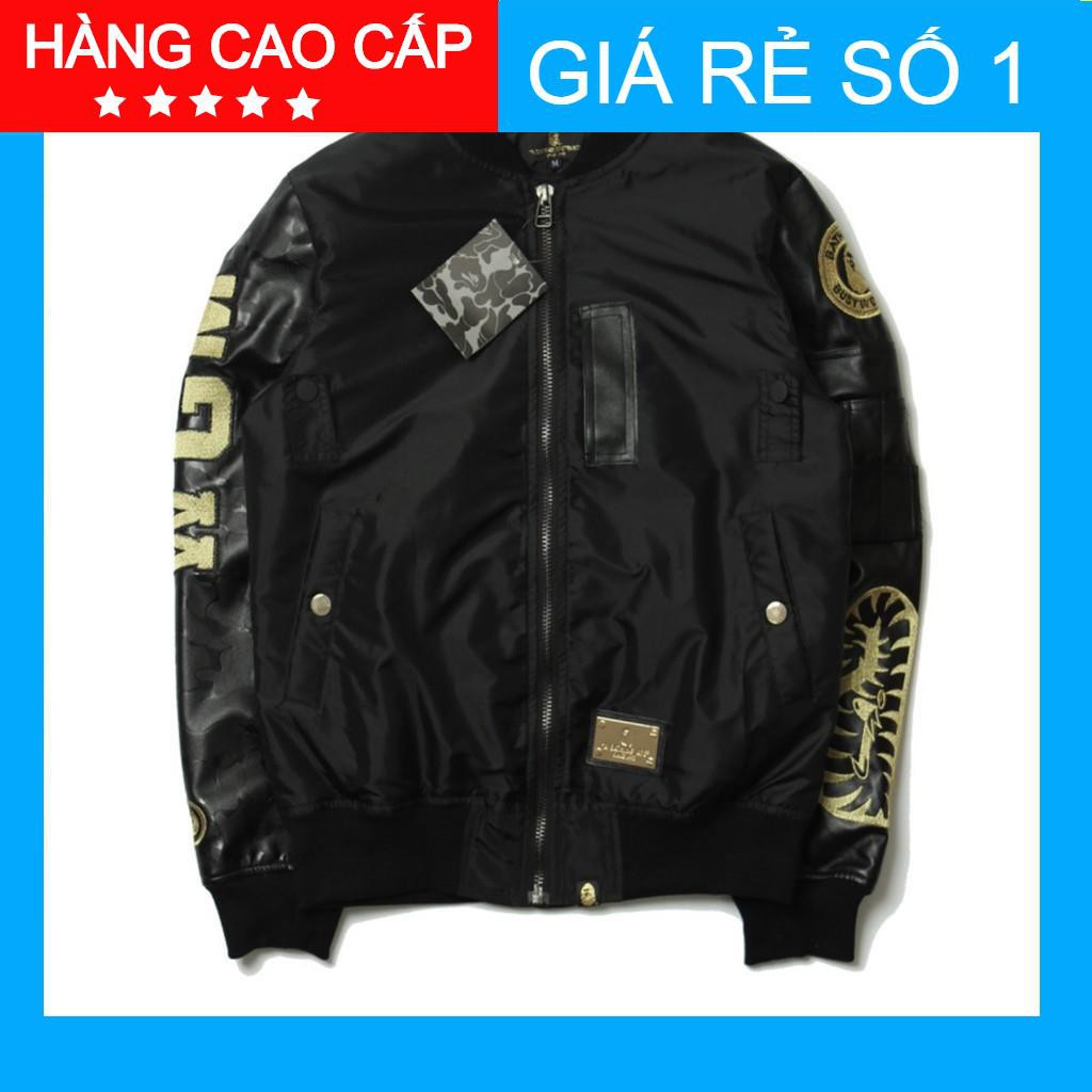 ⚡️[Freeship - Full Tag Túi]⚡️ Áo khoác Bomber BAPE SHARK