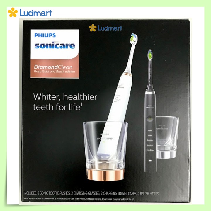 Bàn chải điện Philips Sonicare DiamondClean [Hàng Mỹ]