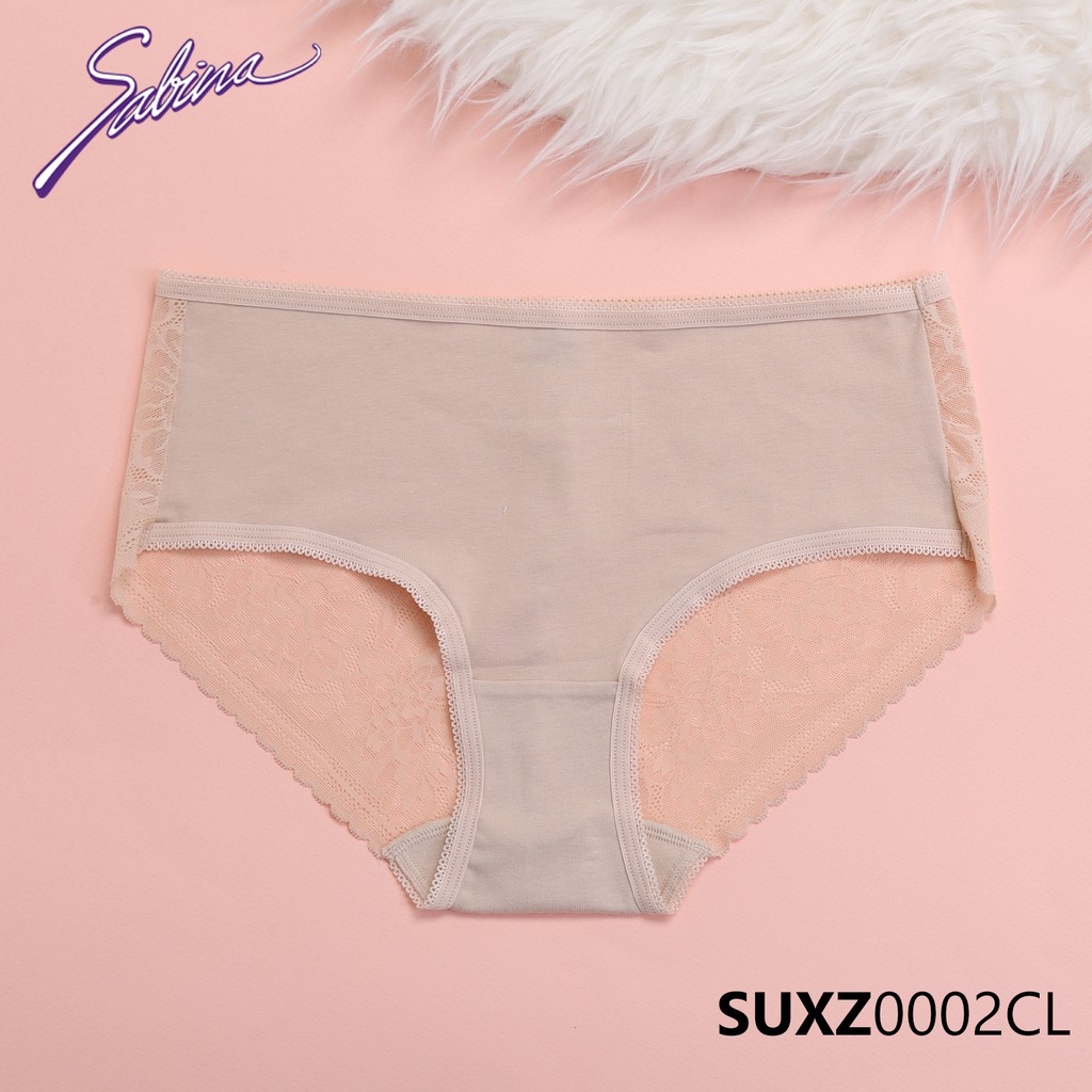 [Mã WABRS31 giảm 20% tối đa 100k đơn 150k] Quần Lót Lưng Vừa Cạp Cao Vừa Phối Ren Mặt Sau Panty Zone By Sabina SUXZ0002 | BigBuy360 - bigbuy360.vn