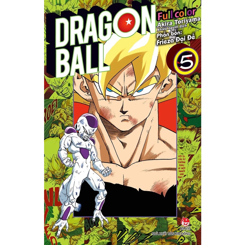 Sách - Truyện tranh dragon ball full color trọn bộ lẻ tập