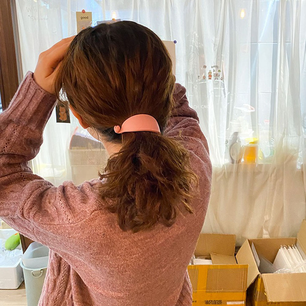 Kẹp tóc càng cua hình quả chuối thời trang cho nữ