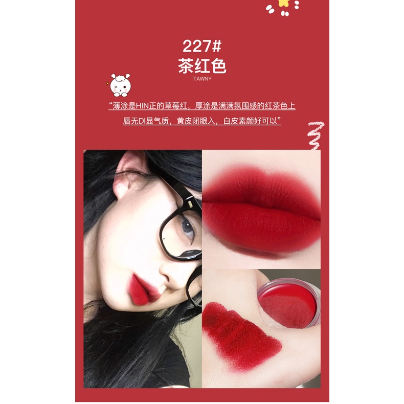 Son Kem Bùn Dikalu Velvet Lip Mud Nội Địa Trung Son Tròn Mềm Mịn Môi Somoholic SM21