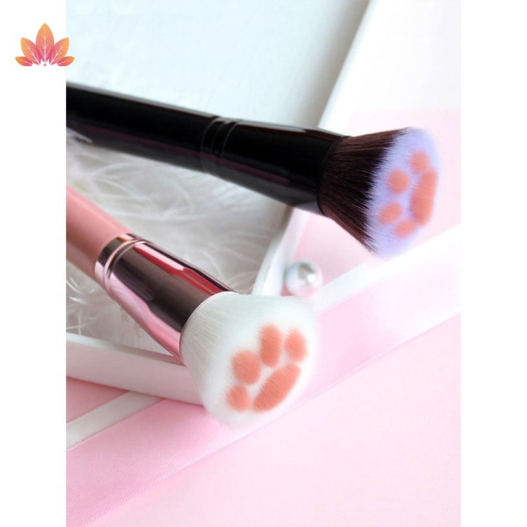 Cọ Trang Điểm Nền / Phấn Phủ Dạng Bột Khoáng Thiết Kế Hình Chân Mèo JP5