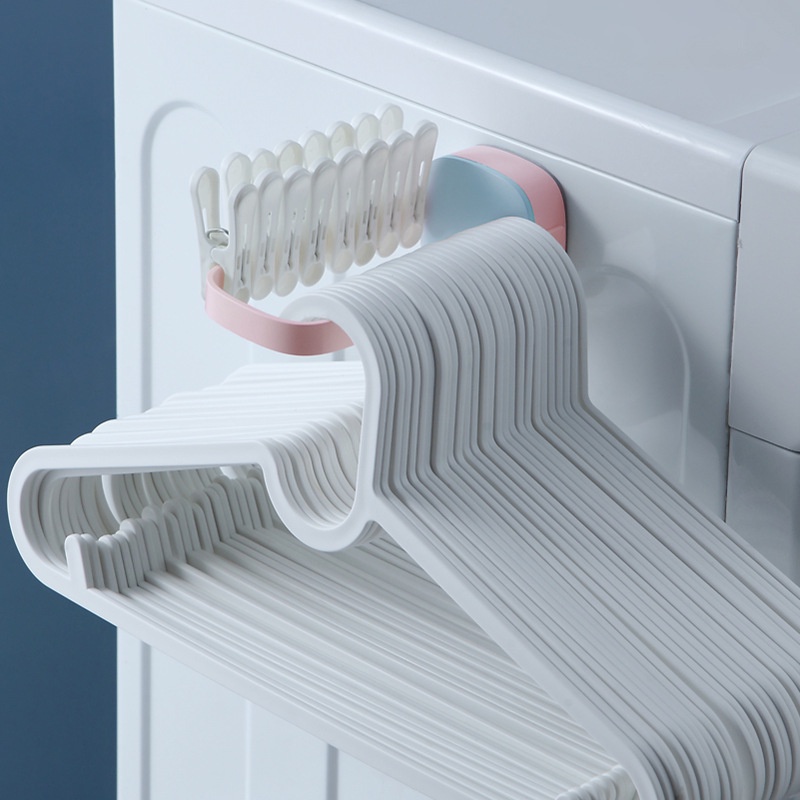 Móc Treo Đồ Gắn Tường Bằng Nhựa Đa Năng Tiết Kiệm Không Gian