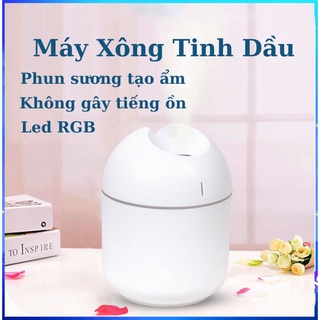 Máy Phun Sương Xông Hơi Phòng 250ML USB Colorful Humidifier