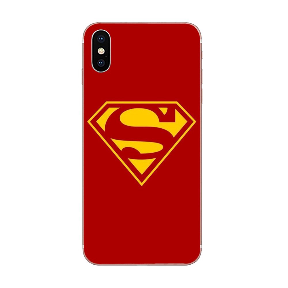 Ốp Lưng Trong Suốt In Logo Superman / Superman Cho Samsung Galaxy A10 A20 A20e A3 A40 A5 A50 A7 J3 J5 J6 J7 2016 2017 2018