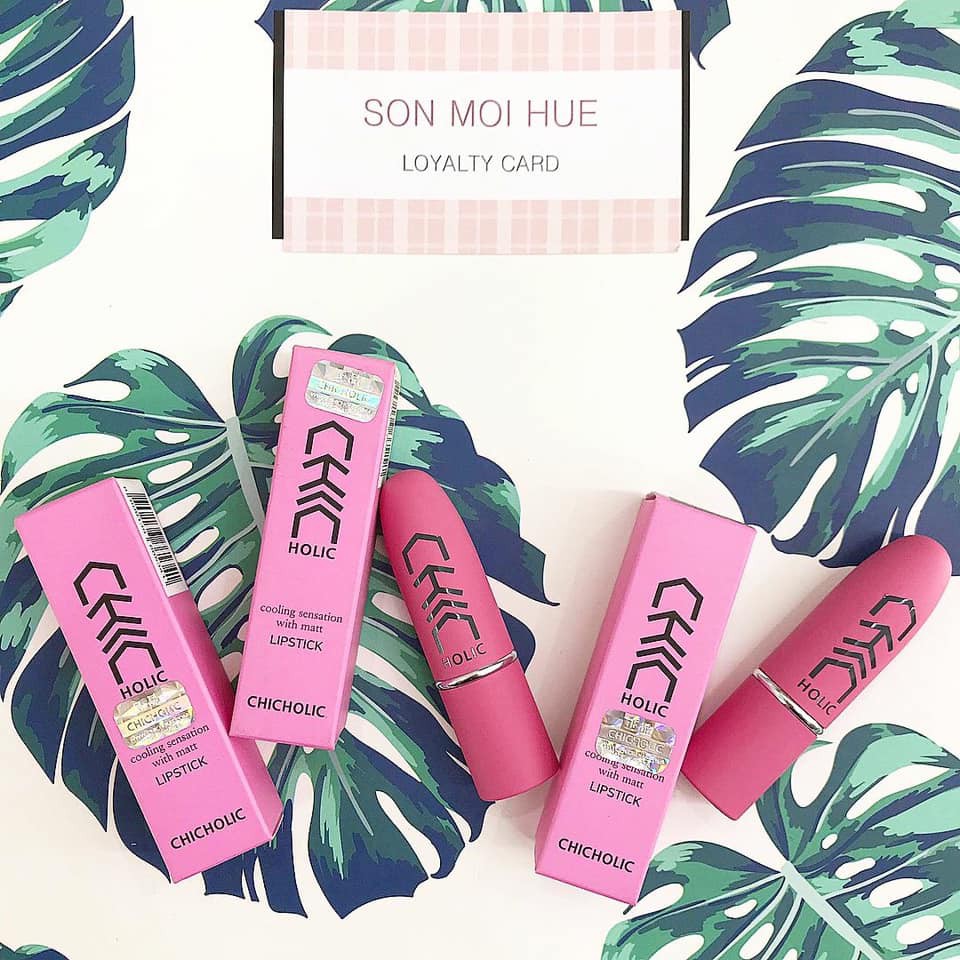 Son Chic Holic Cooling Sensation Màu 04: đỏ ruợu vang