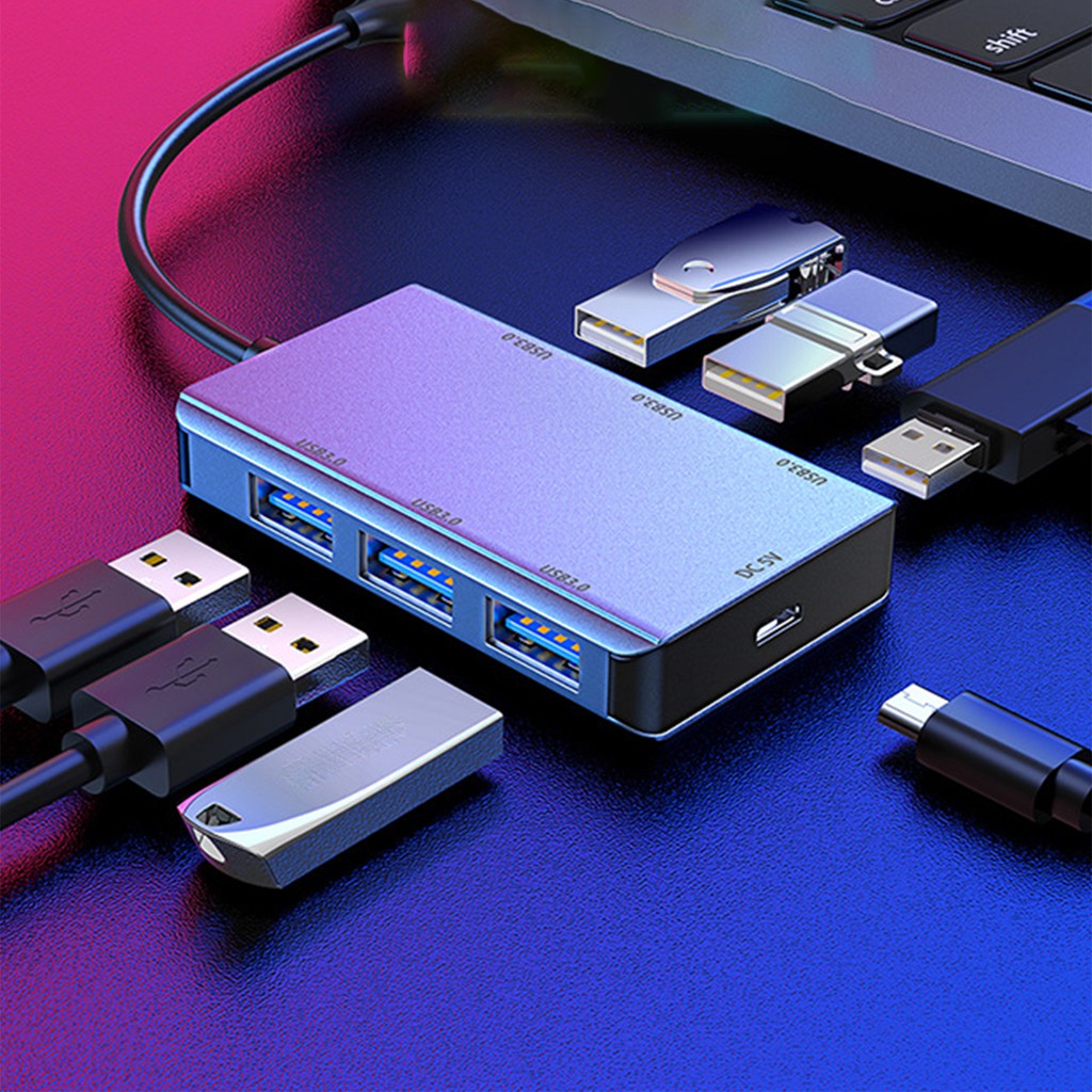 Bộ Chia 6 Cổng Usb2.0 / 3.0 Tốc Độ Cao | BigBuy360 - bigbuy360.vn