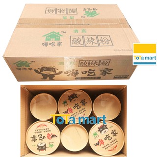 (Thùng 6 hộp) Miến Trùng Khánh loại 1 chua cay 108g /hộp. NSX: 06/2021