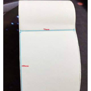 Giấy in đơn hàng 75x100mm, Tem nhiệt 75x100 - DECAL nhiệt 75x100mm in nhãn, in vận đơn -[CUỘN 30M]
