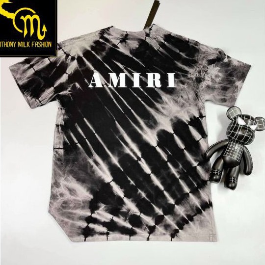Áo Thun Nam, Áo Phông Nam Cổ Tròn T-Shirt Amiri Loang 👉Vải 100% Cotton Co Giãn Form Regular Siêu Thoải Mái