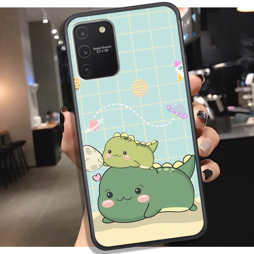 [HOT]ỐP SAMSUNG S10 LITE - NOTE 10 LITE , IN HÌNH KHỦNG LONG CHIBI SIÊU DỄ THƯƠNG.