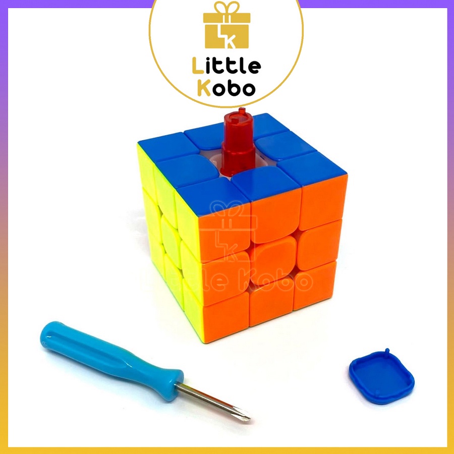 Rubik DaYan ZhanChi Pro M Stickerless Có Nam Châm Cao Cấp Flagship Rubic 3 Tầng (Hãng Mod)