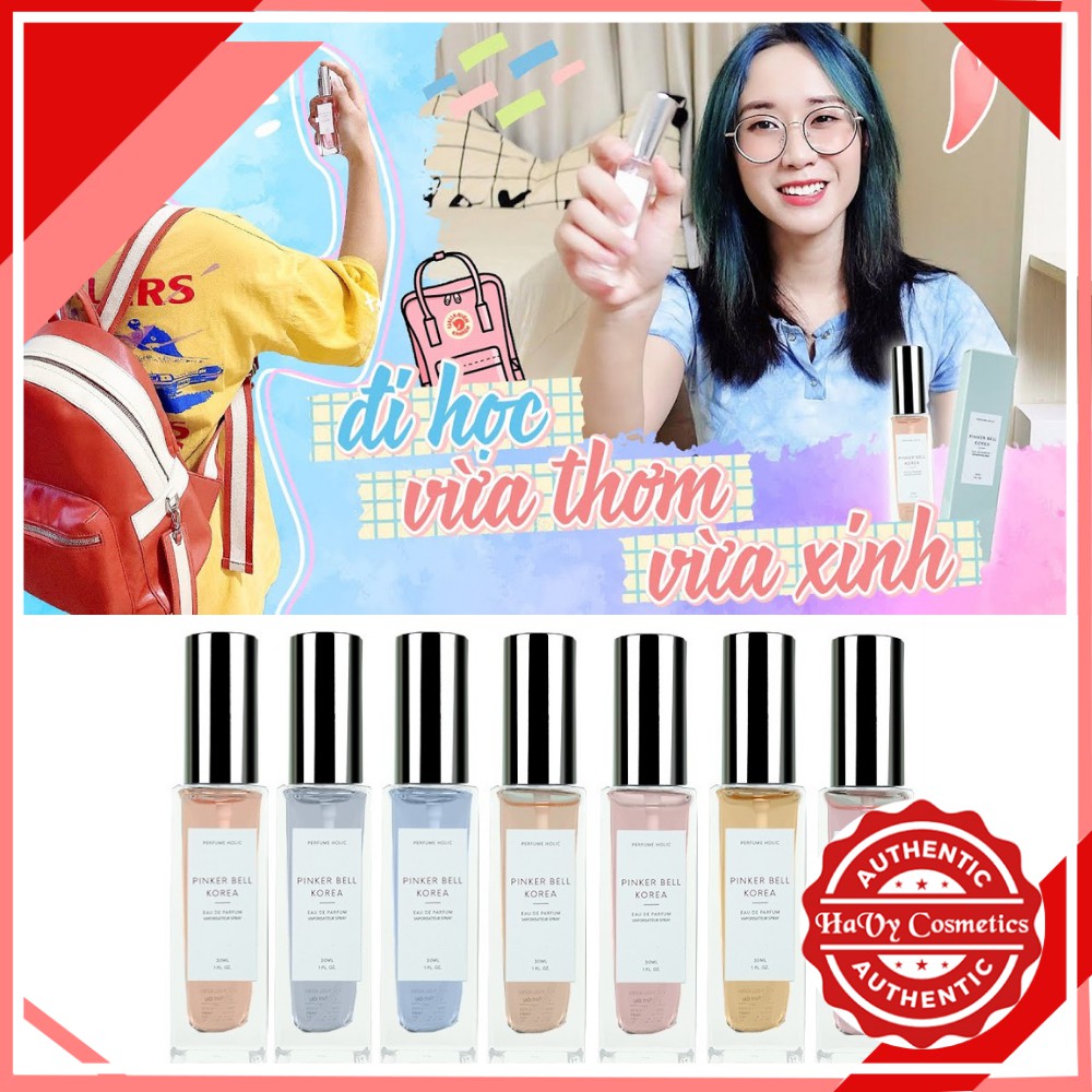 Nước Hoa Dạng Xịt Pinker Bell Korea Eau The Pafum 30ml