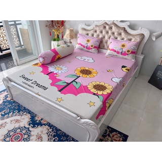 Bộ drap thun lạnh ý 5D cao cấp