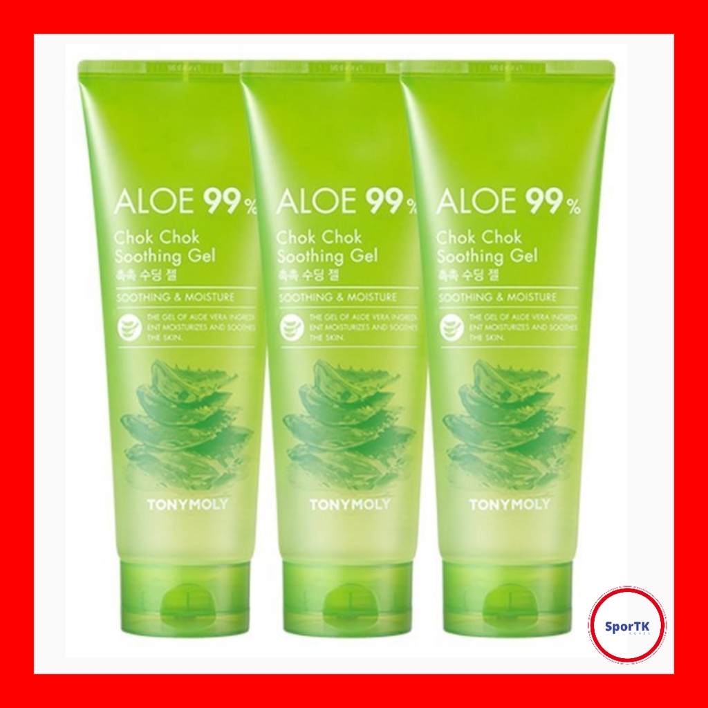 Gel lô hội 99% dưỡng ẩm làm dịu da 250ml TONYMOLY