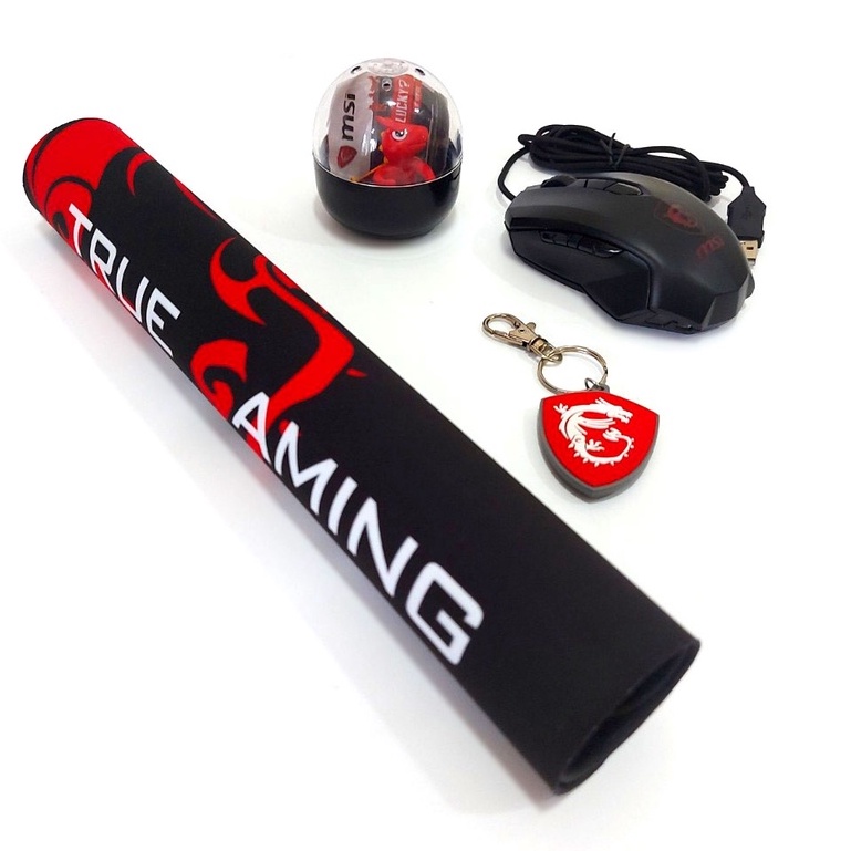 MSI 03 ( Lót Chuột + Chuột + Móc Khóa )