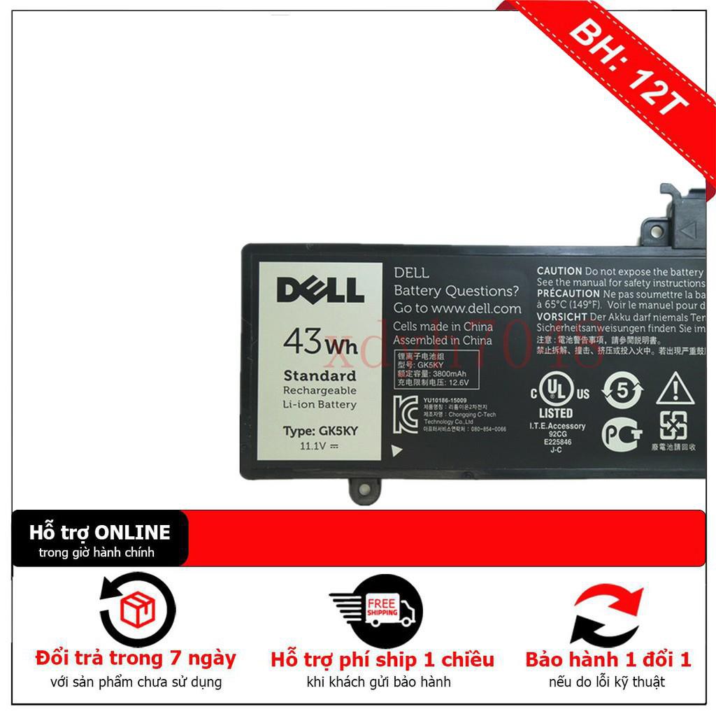 [BH12] Pin laptop Dell Inspiron 13-7359 43Wh 3800mAh