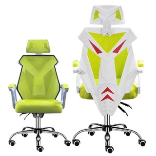 GYM19 Ghế gaming cao cấp, chân xoay 360 độ ngả 135 độ Thái Lan Mẫu E03  màu GREEN/WHITE Mẫu mới 2022