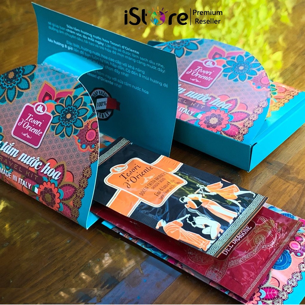 Sữa tắm nước hoa Tesori D'Oriente - Sữa tắm xích gói Tesori D'Oriente Italia 7ml - Hàng Chính Hãng | BigBuy360 - bigbuy360.vn