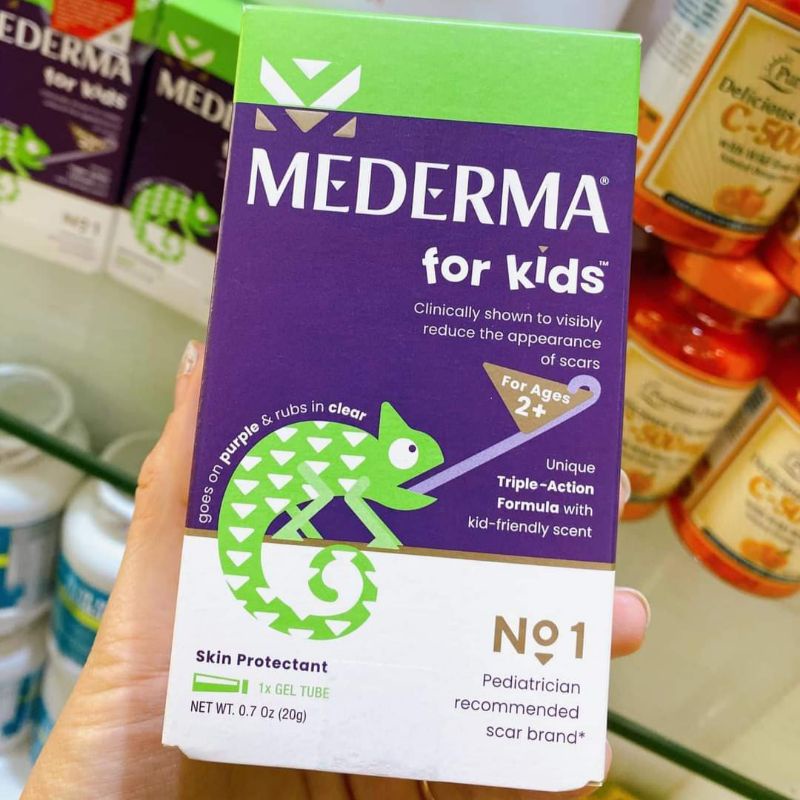 (mẫu mới)Kem sẹo cho bé Mederma for kids - số 1 tại Mỹ