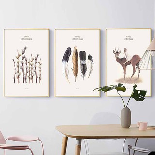 Set tranh canvas phong cách Scandinavian 30x40 DC0136