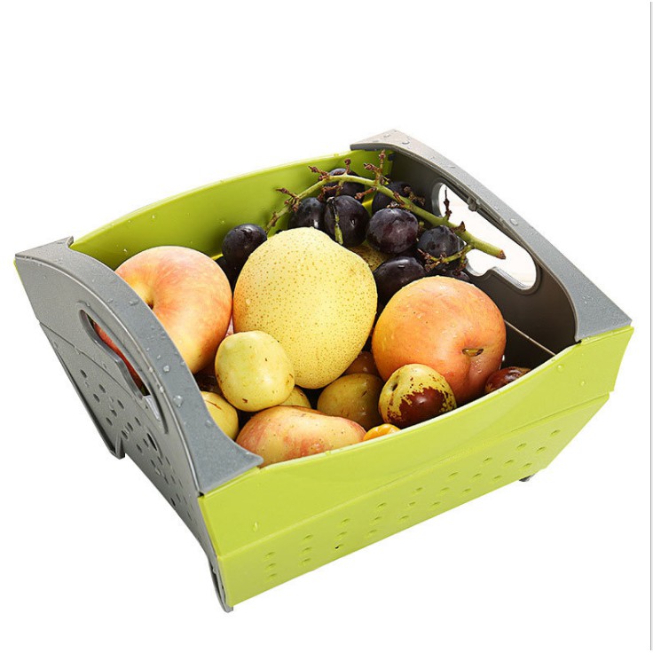 Rổ Xếp Gọn Đa Năng Tiện Dụng - ro đựng hoa quả trái cây -rổ gấp gọn - rổ đa năng