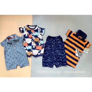 Body đùi, Romper bé trai, bé gái từ 0-24m
