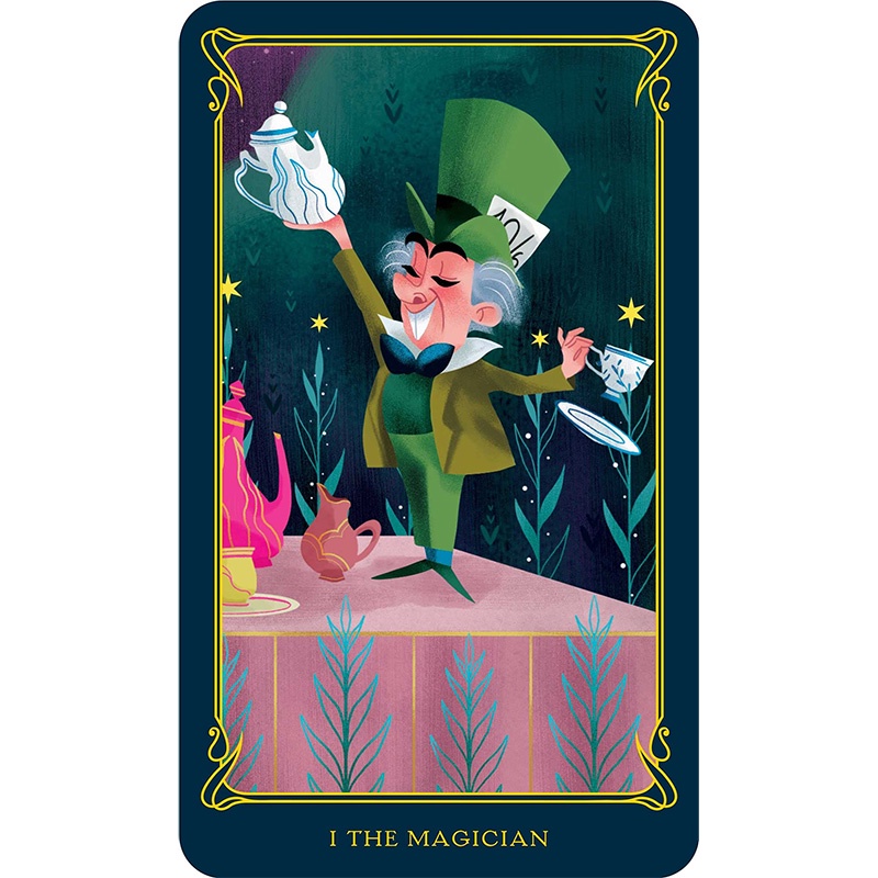 Bộ Bài Disney Alice in Wonderland Tarot (Mystic House Tarot Shop) - Bài Gốc Authentic Chính Hãng 100%
