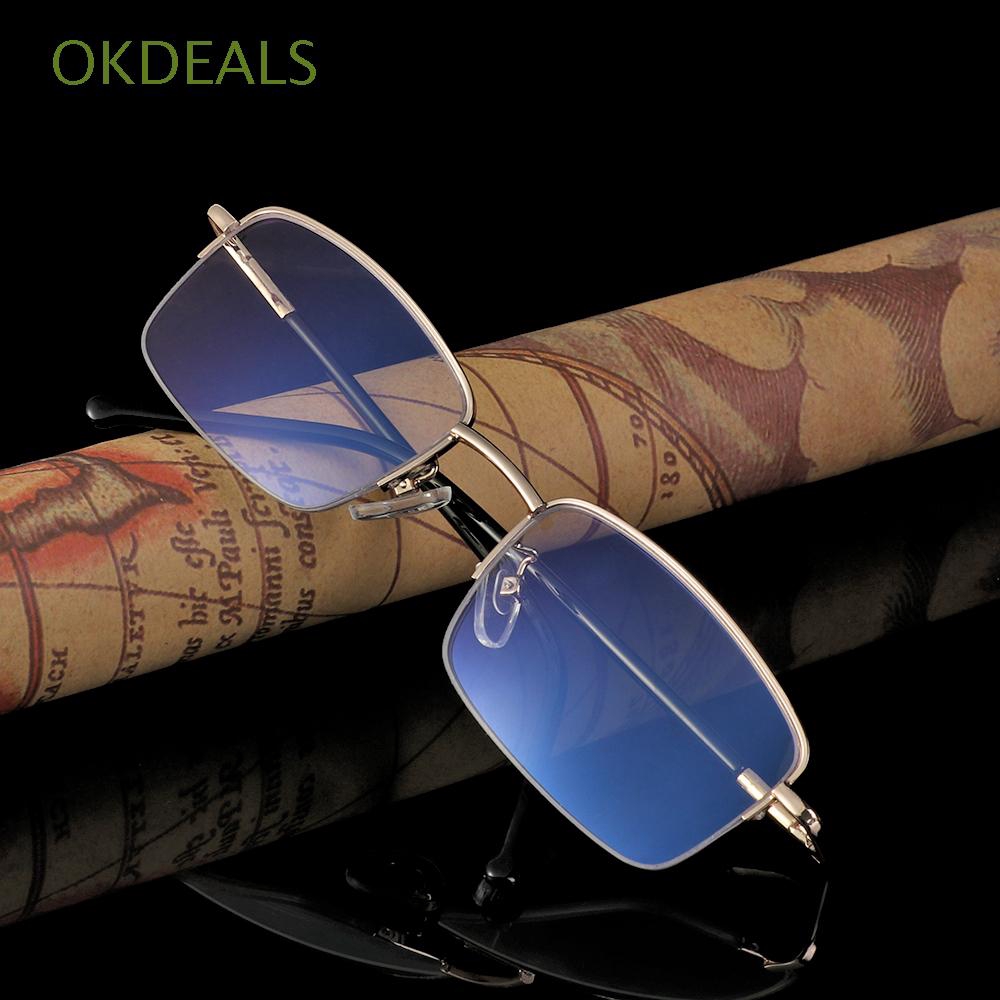 Kính đọc sách gọng kim loại cao cấp thời trang cho nam và nữ