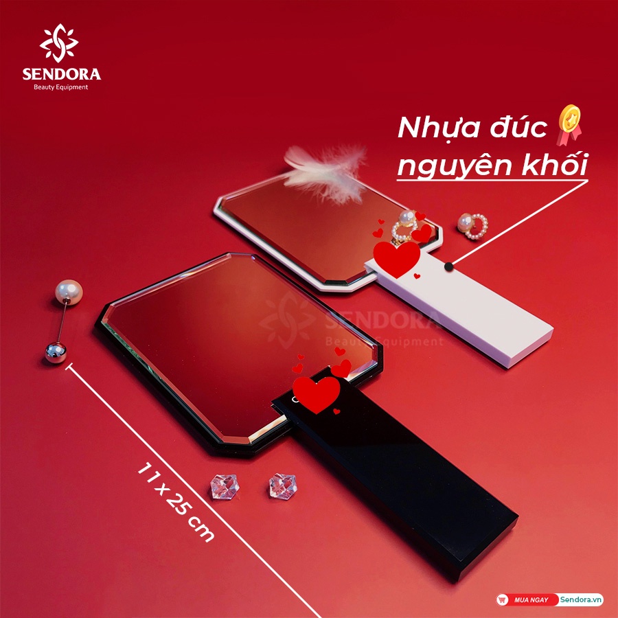 Gương soi cầm tay cao cấp