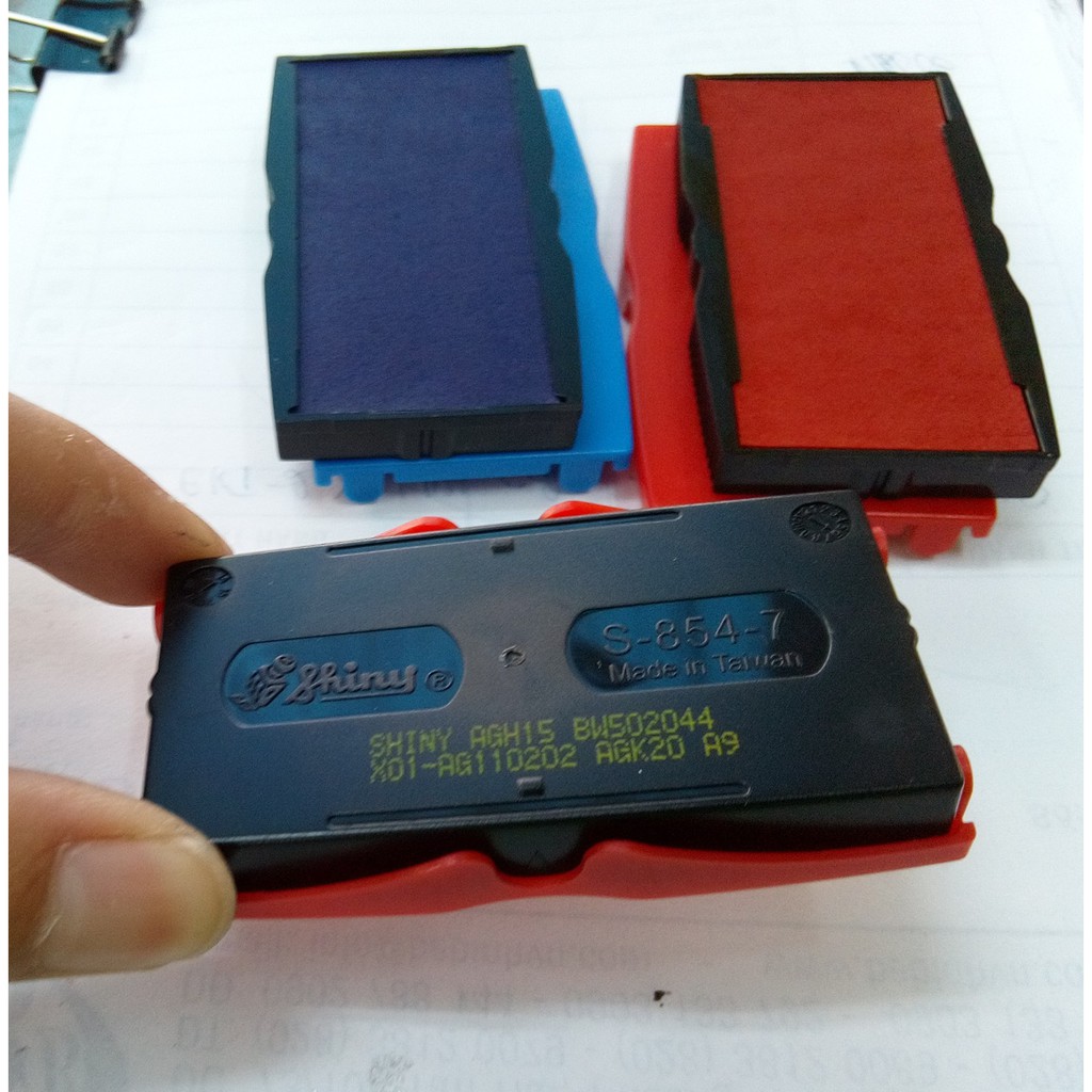 Dấu Shiny S-844/S-854 Khắc Tên, Địa Chỉ Công Ty, Ký Hiệu, Logo,...